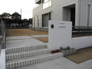 那珂市K様邸門