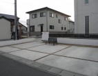 那珂市K様邸駐車場