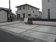 那珂市K様邸駐車場