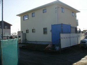 水戸市N様邸前