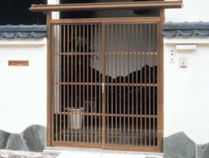 門ユニット　福野　屋根付きタイプ