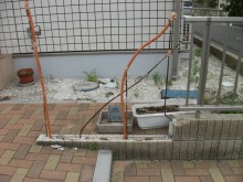 門まわりbefor