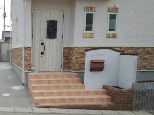 ひたちなか市K様邸門まわり