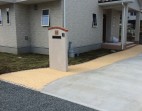 水戸市N様　アプローチ