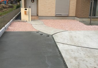 高萩市　K様邸土間