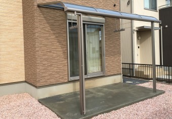 高萩市T様邸　テラス後