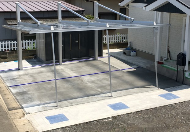 ひたちなか市E様駐車場