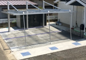 ひたちなか市E様駐車場