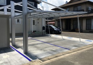 ひたちなか市E様駐車場