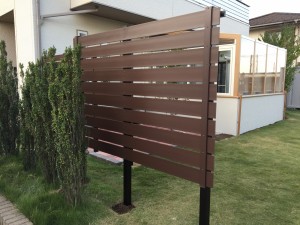 目隠しフェンス　東海村I様邸
