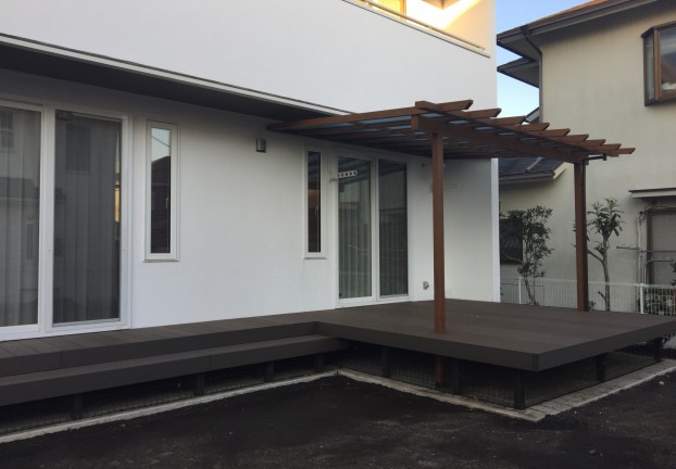 東海村K様ウッドデッキ3