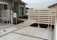 K様目隠しフェンス