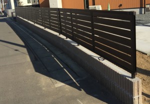 水戸市M様邸フェンス