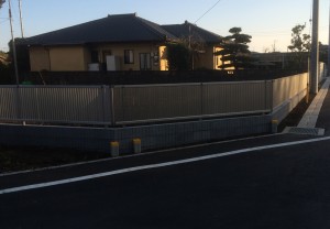 大洗町Y様フェンス