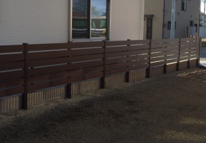 水戸市M様邸フェンス