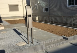 ひたちなか市O様機能門柱