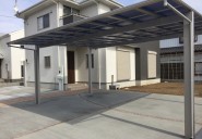 常陸大宮I様カーポート