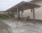 髙嶋邸カーポート加工後